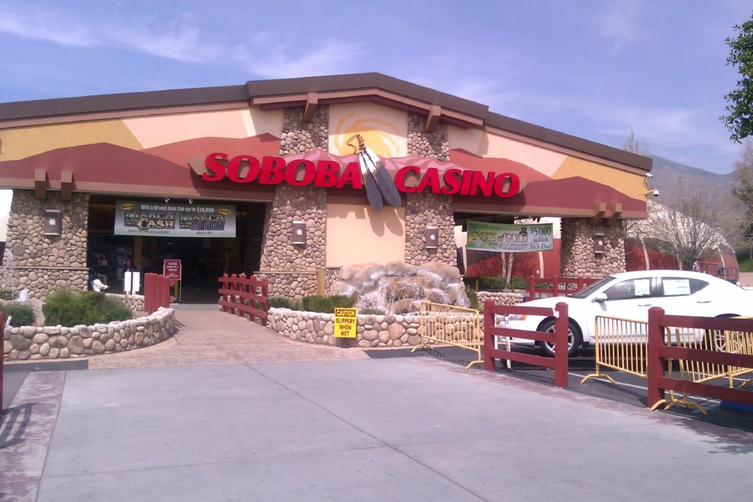 new soboba casino address