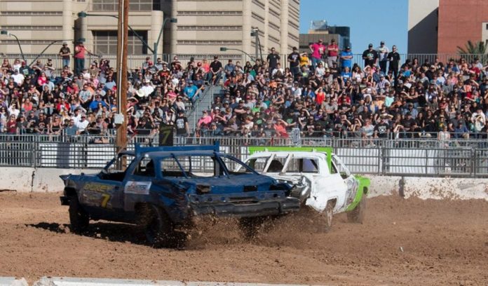 The Plaza Hotel and Casino in Las Vegas Hosting Battle Royal Demolition Derby at Its Core Arena